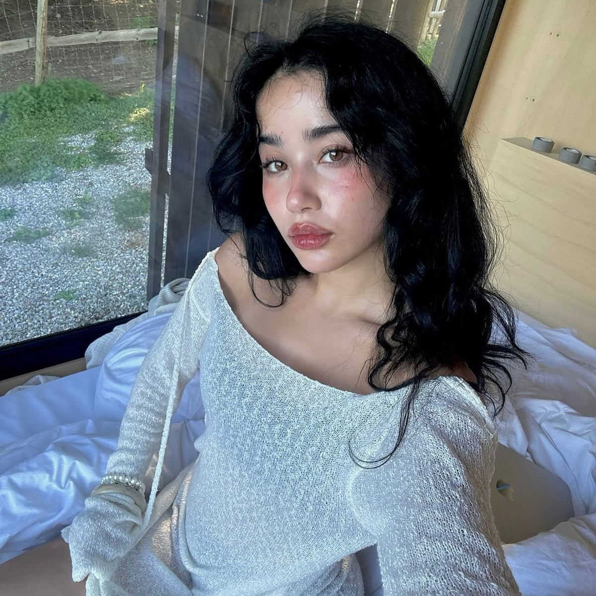 "anelia" big doll eyes + eyelid combo (rain version)